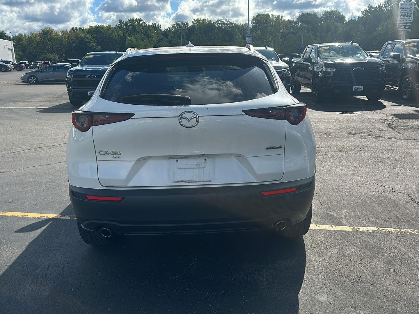 Used 2020 Snowflake White Pearl Mica Mazda Premium Package image 3