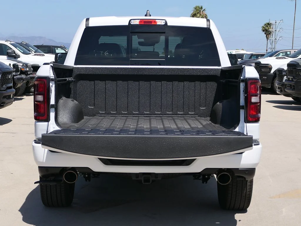 New 2026 Bright White Clear Coat RAM Laramie Crew Cab 4x4 5