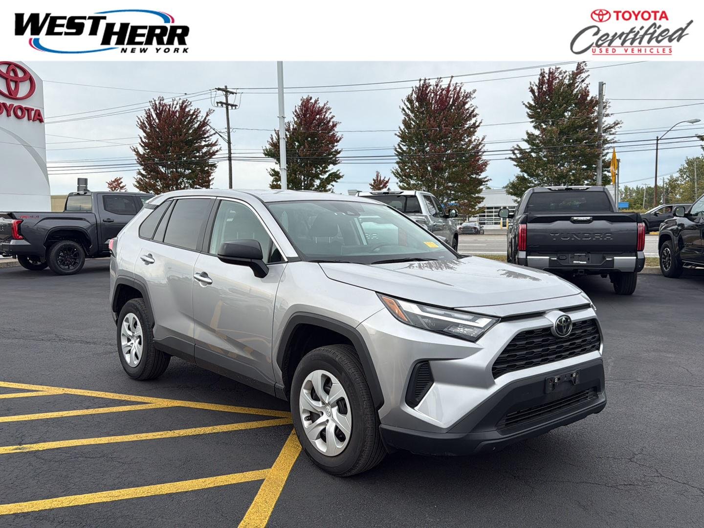 Certified Used 2023 Silver Sky Metallic Toyota LE image 1