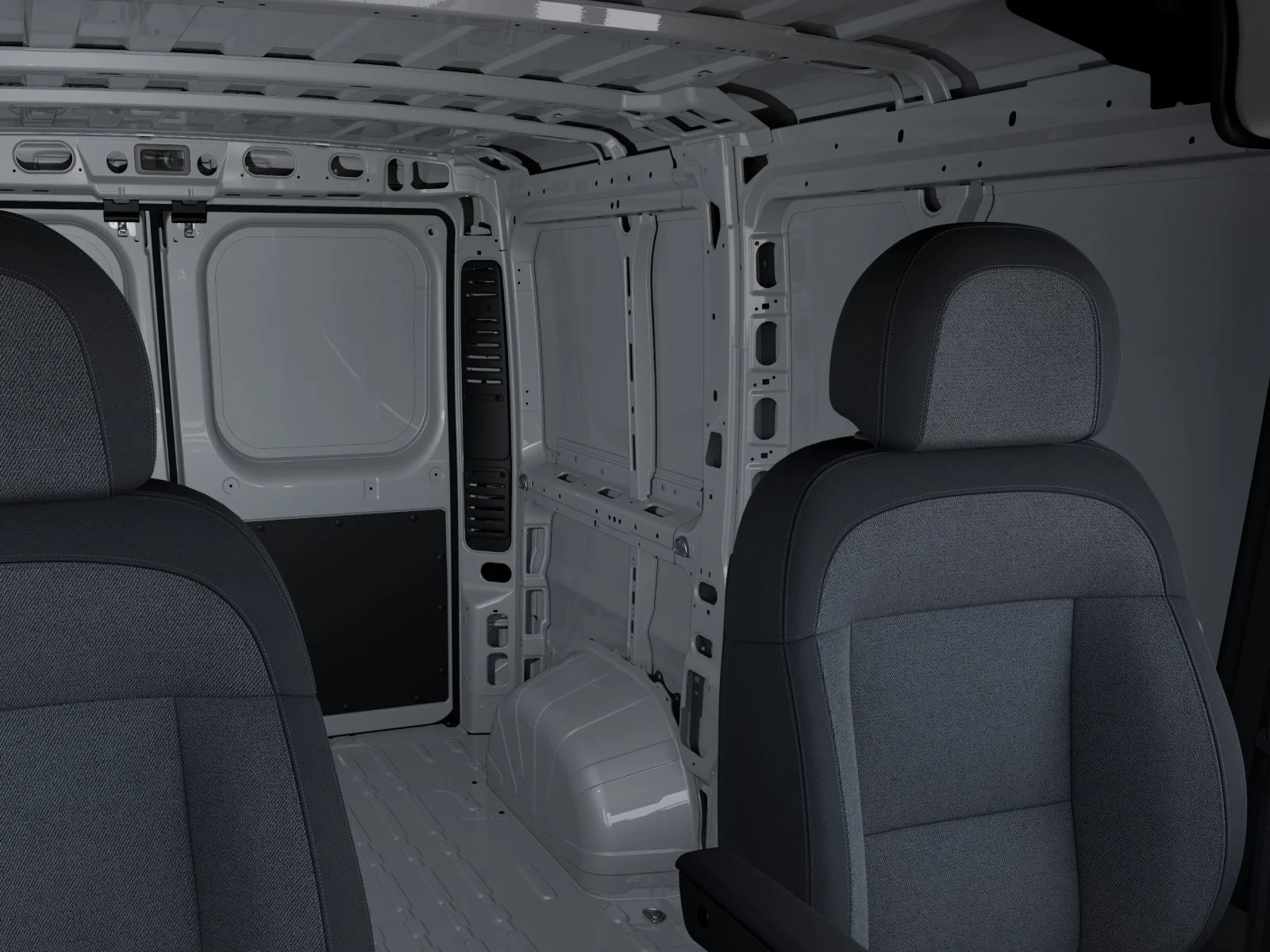 New 2026 Bright White Clear-Coat Exterior Paint RAM Tradesman 1500 Low Roof 118 WB w/Pass Seat image 26