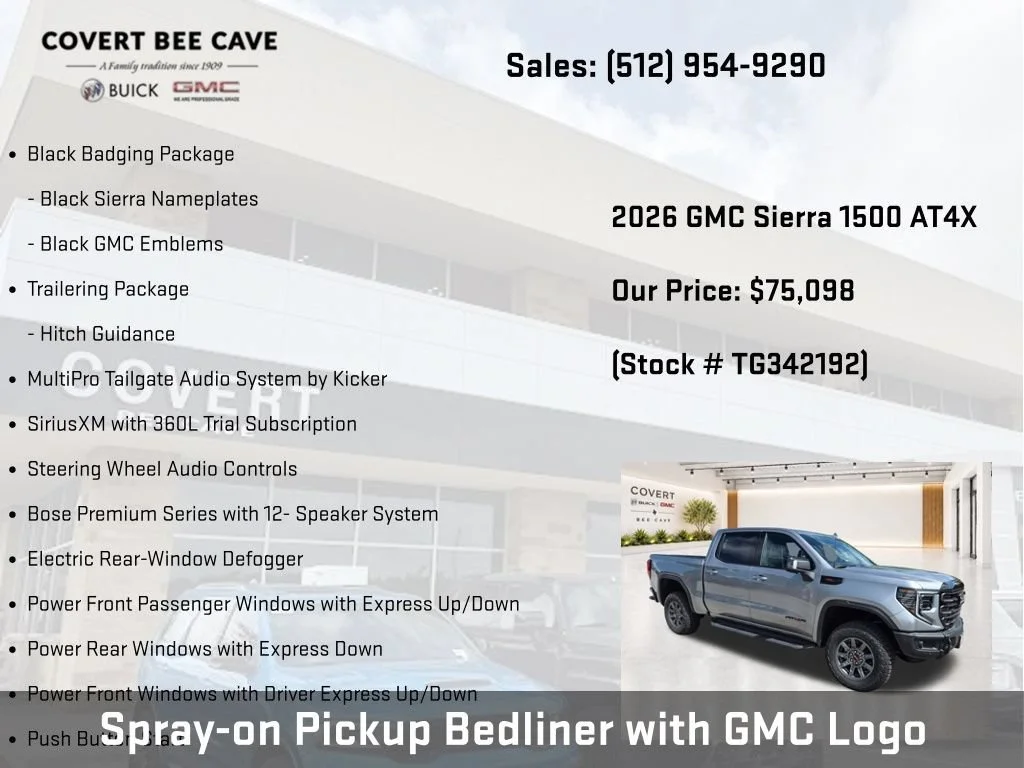 New 2026 Sterling Metallic GMC AT4X image 37