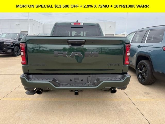New 2026 Serrano-Green Metallic Exterior Paint Ram Big Horn/Lone Star image 17