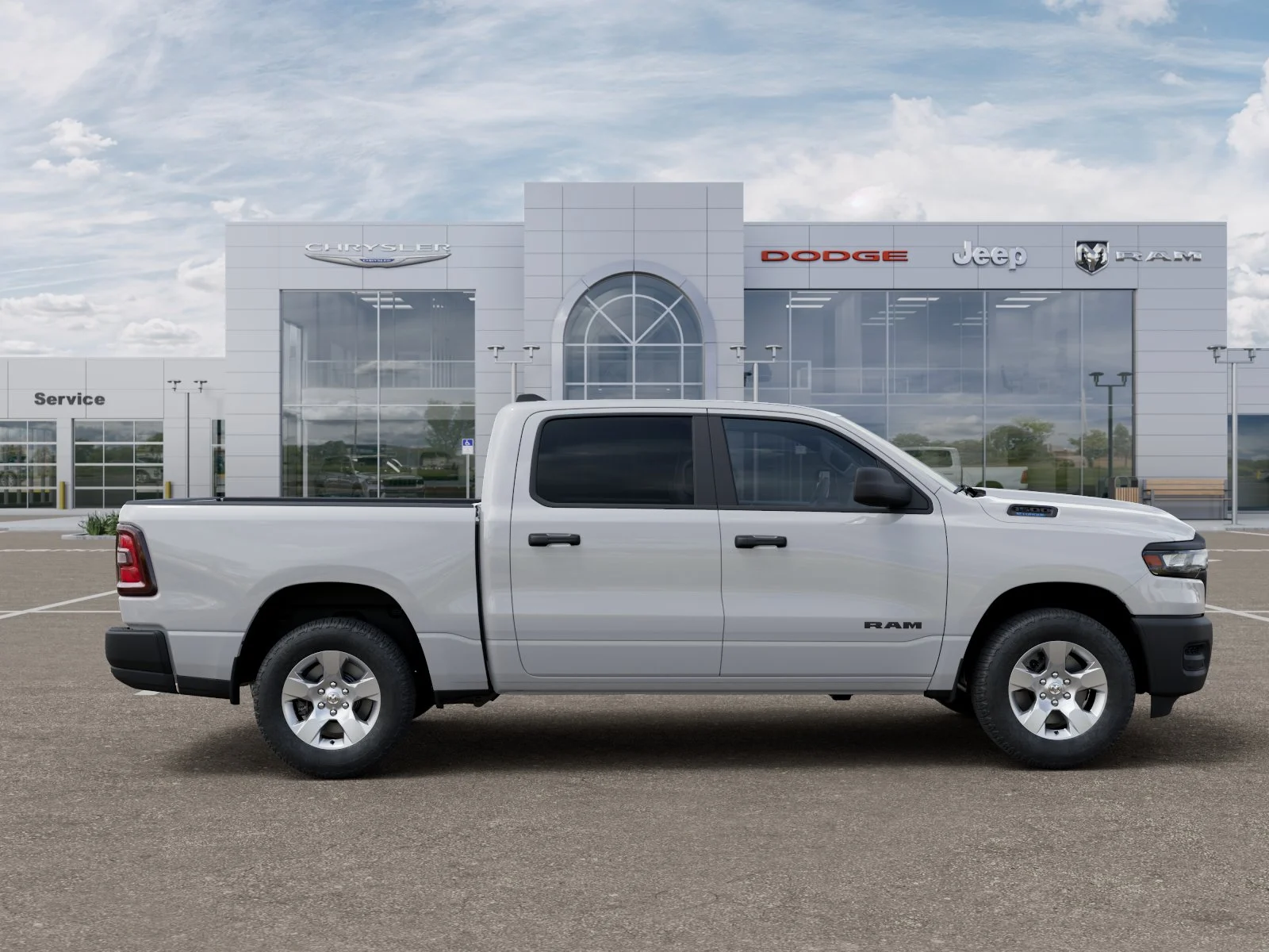 New 2026 Bright White Clearcoat RAM Tradesman image 53