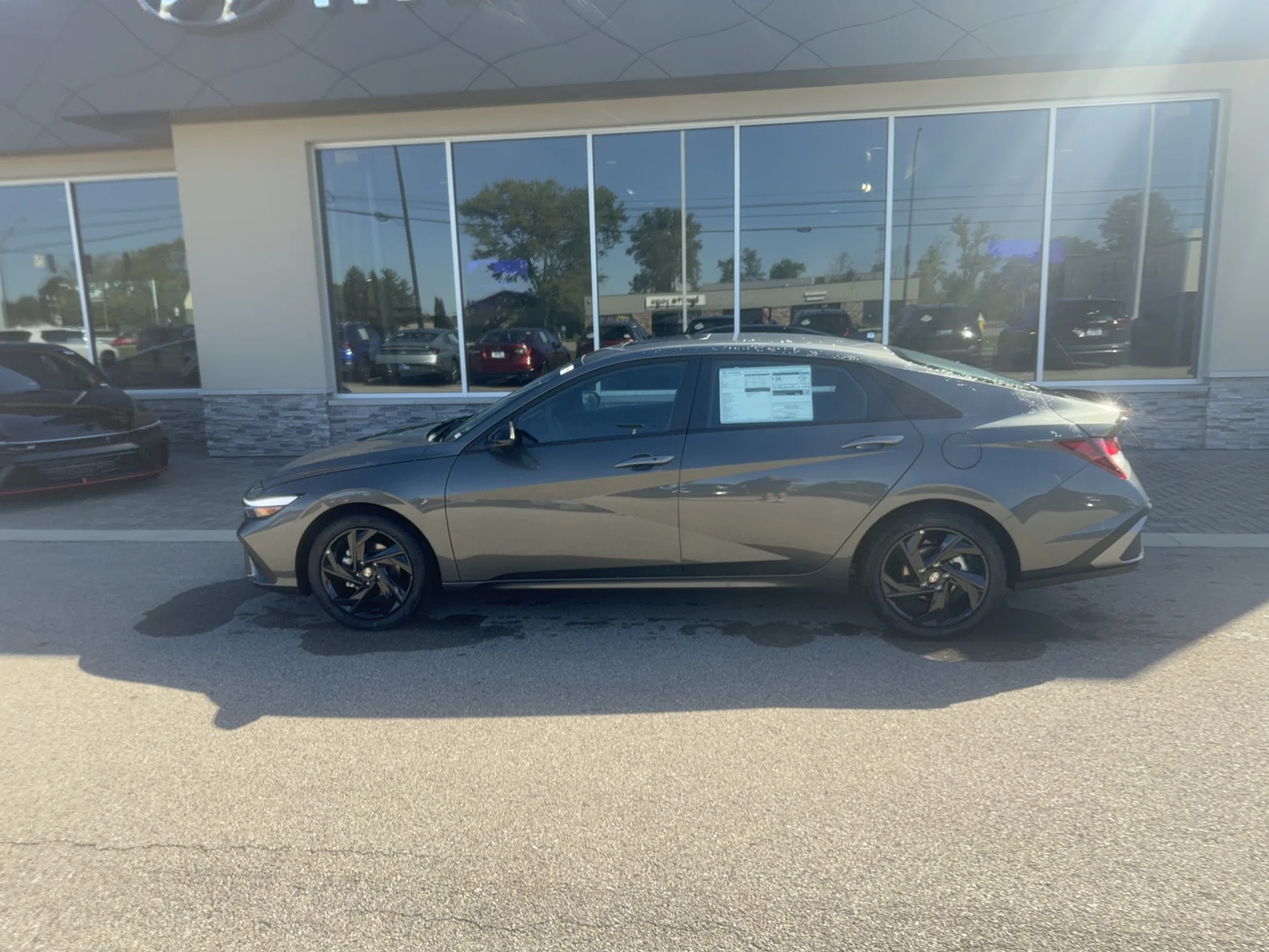 New 2026 Amazon Gray Pearl Hyundai SEL Sport Plus image 2