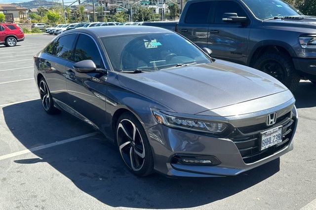 Used 2018 Honda Accord Sport with VIN 1HGCV1F39JA252915 for sale in Napa, CA