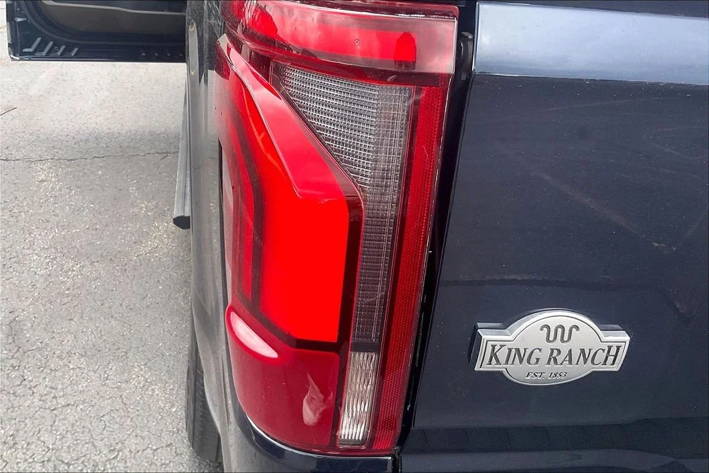 Used 2024 Blue Ford King Ranch image 29