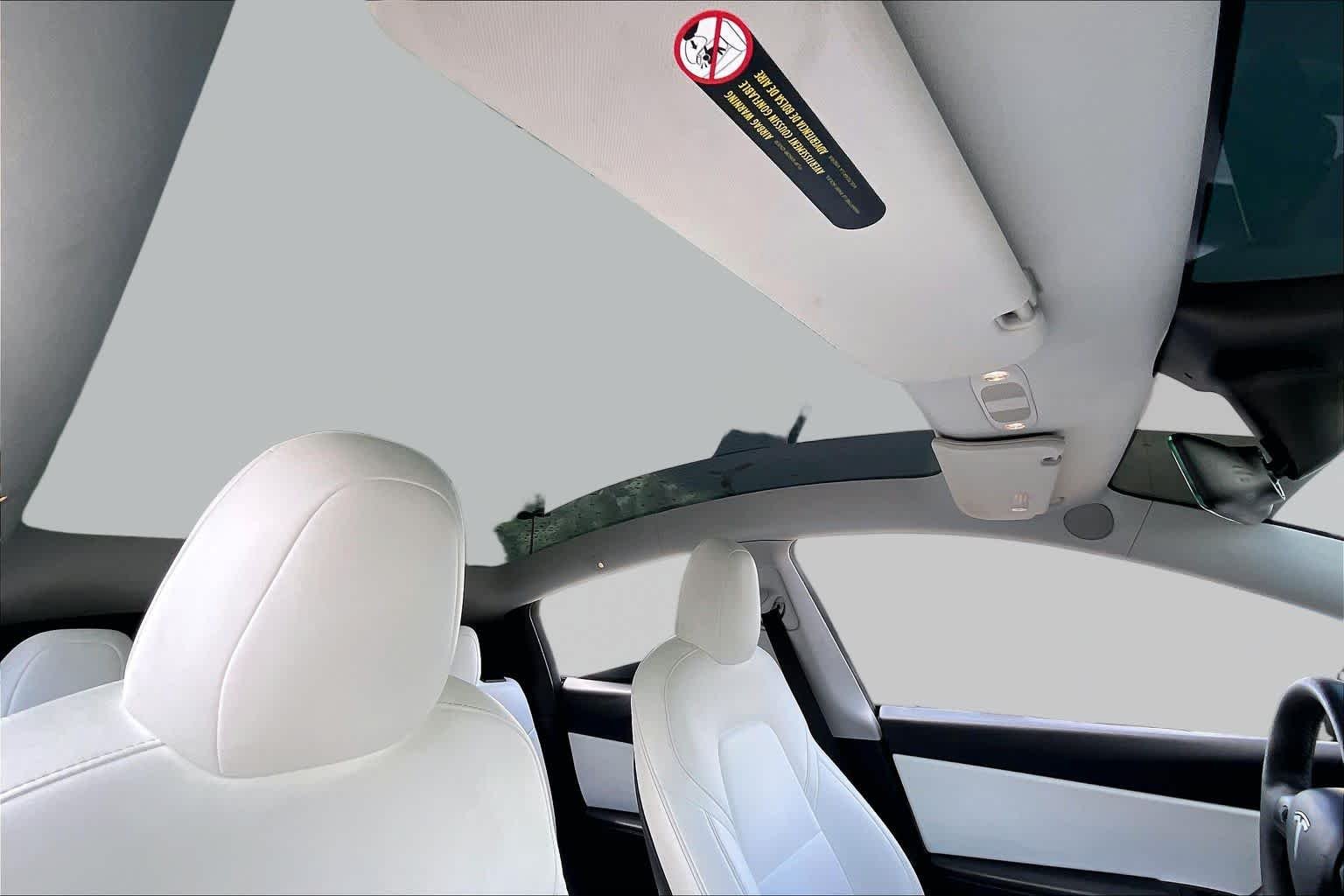 Used 2021 Pearl White Multi-Coat Tesla Long Range image 12