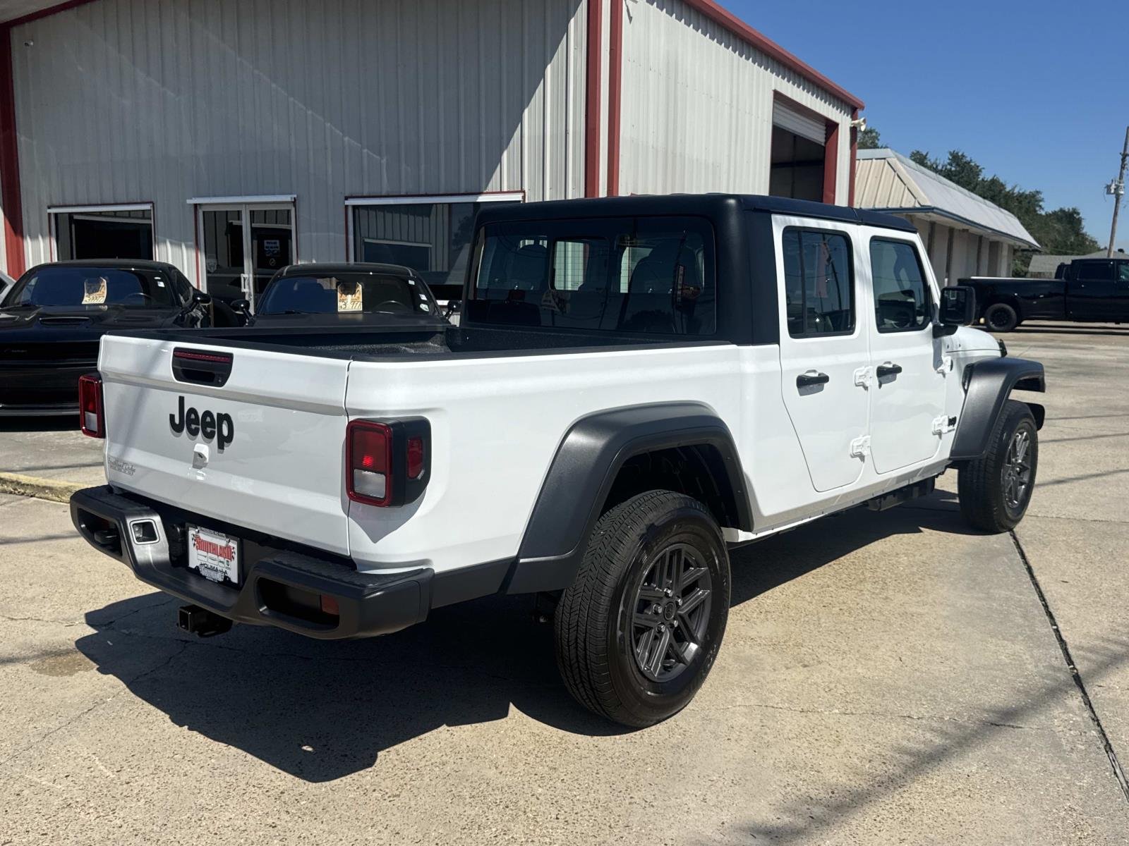 Used 2026 Bright White Clearcoat Jeep Sport image 7