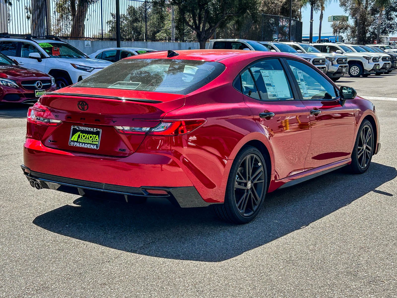 New 2026 Supersonic Red Toyota Nightshade image 6