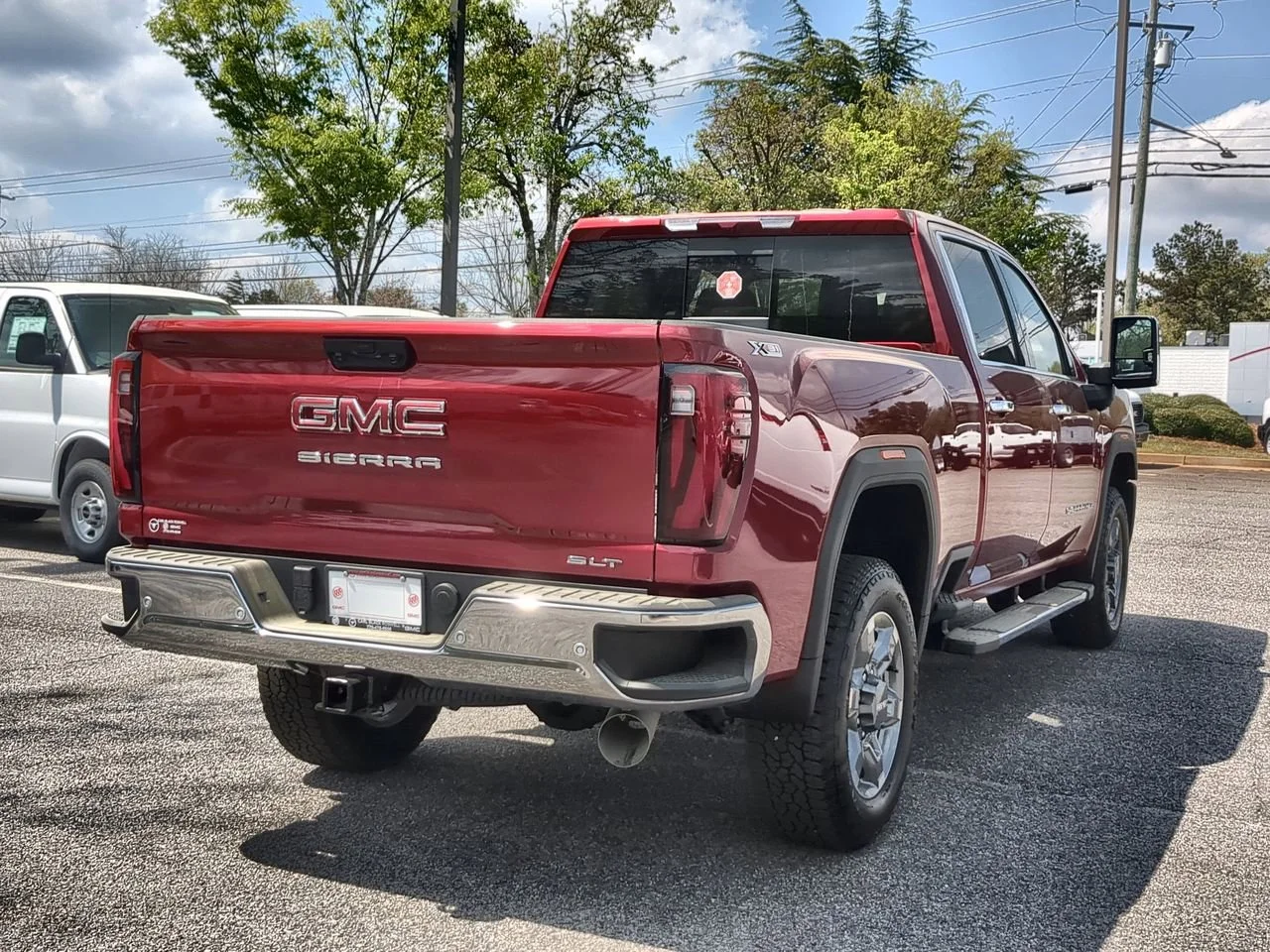 New 2026 Volcanic Red Tintcoat GMC SLT image 8