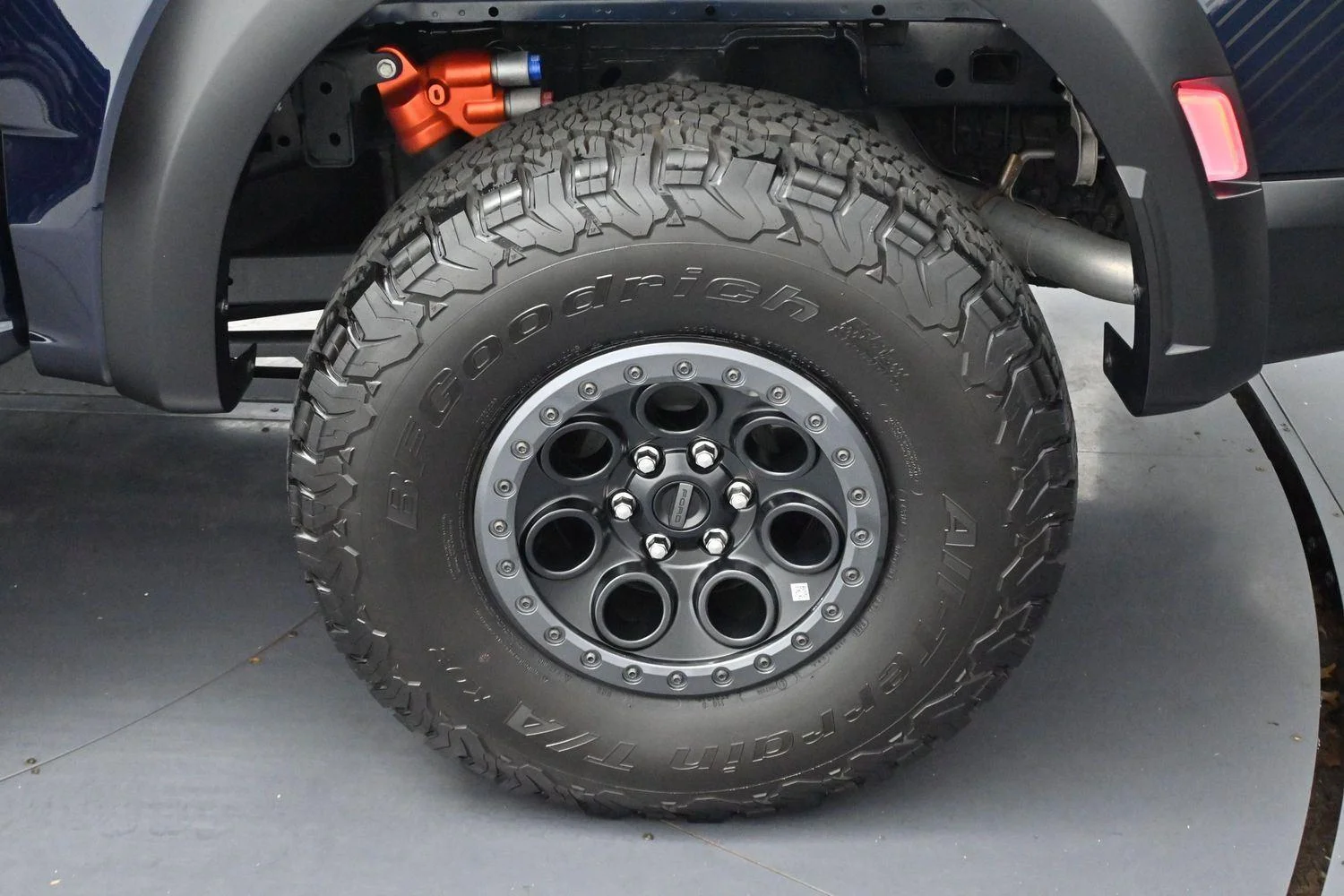 Used 2025 Antimatter Blue Ford Raptor image 43