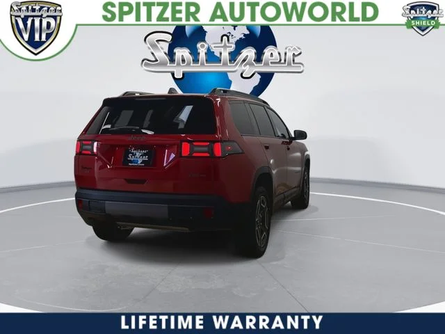 New 2026 Red Hot Pearl-Coat Exterior Paint Jeep Laredo image 9
