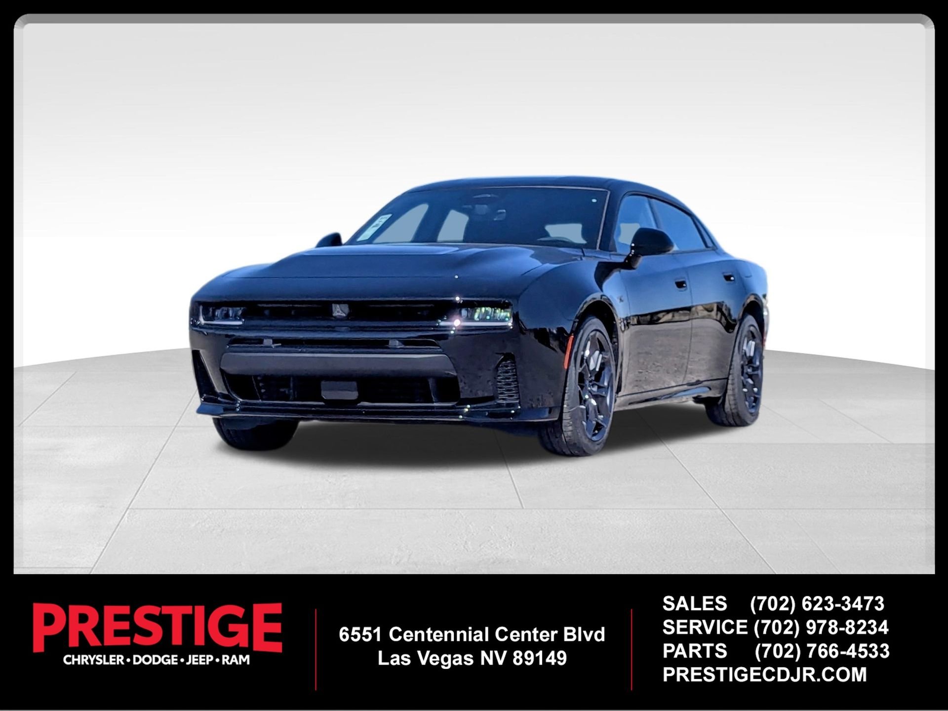 New 2026 Diamond Black Crystal Pearlcoat Dodge  image 1