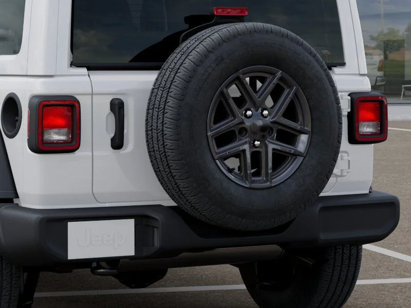 New 2026 Bright White Clear-Coat Exterior Paint Jeep Sport S image 13