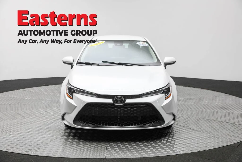 Used 2022 White Toyota LE image 2