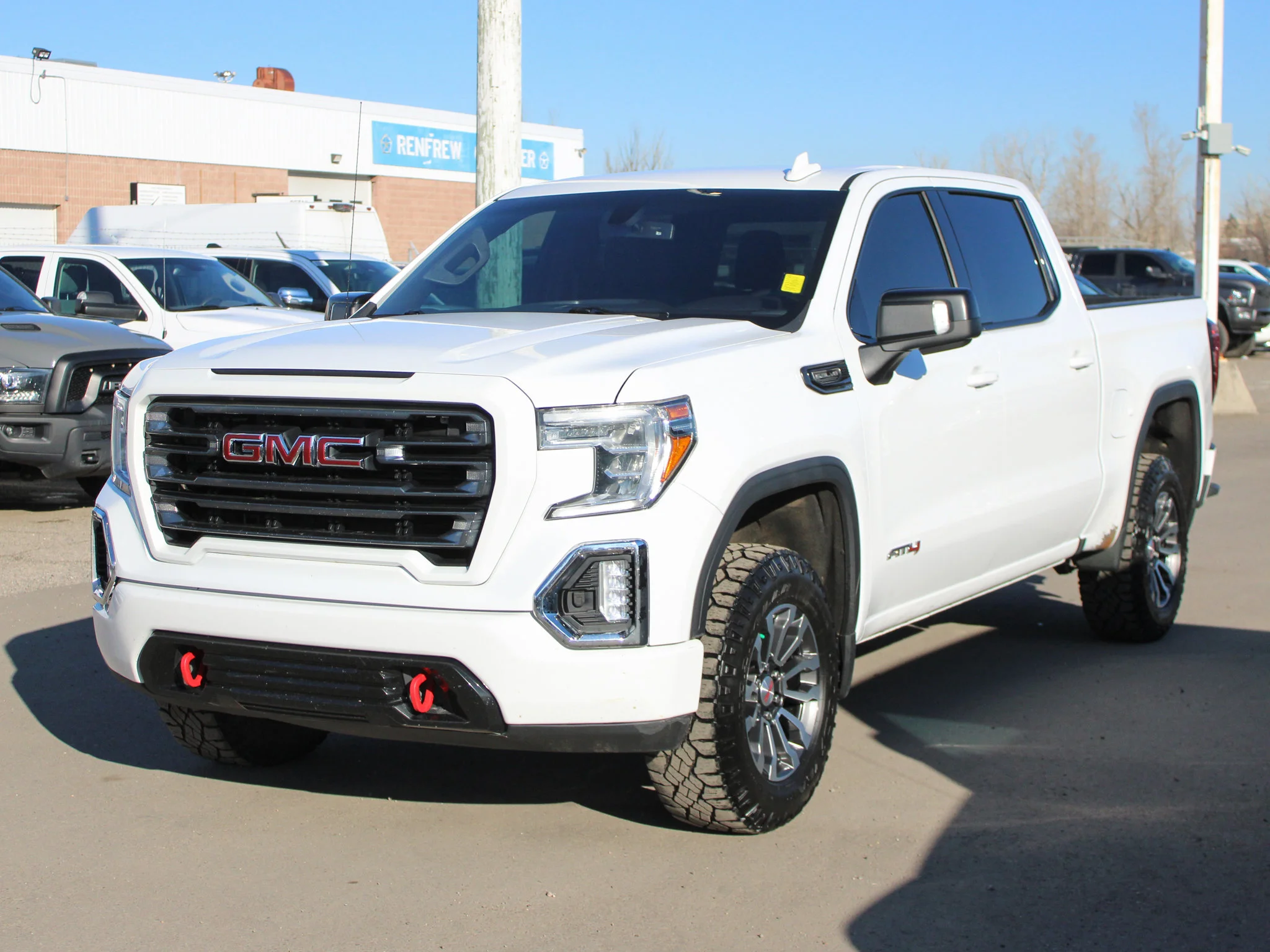 Certified Used 2021 White GMC AT4 * V8 | MultiPro Tailgate | Apple CarPlay | Bedliner | Heated/Vented Seats | Remote Start | 3M image 12