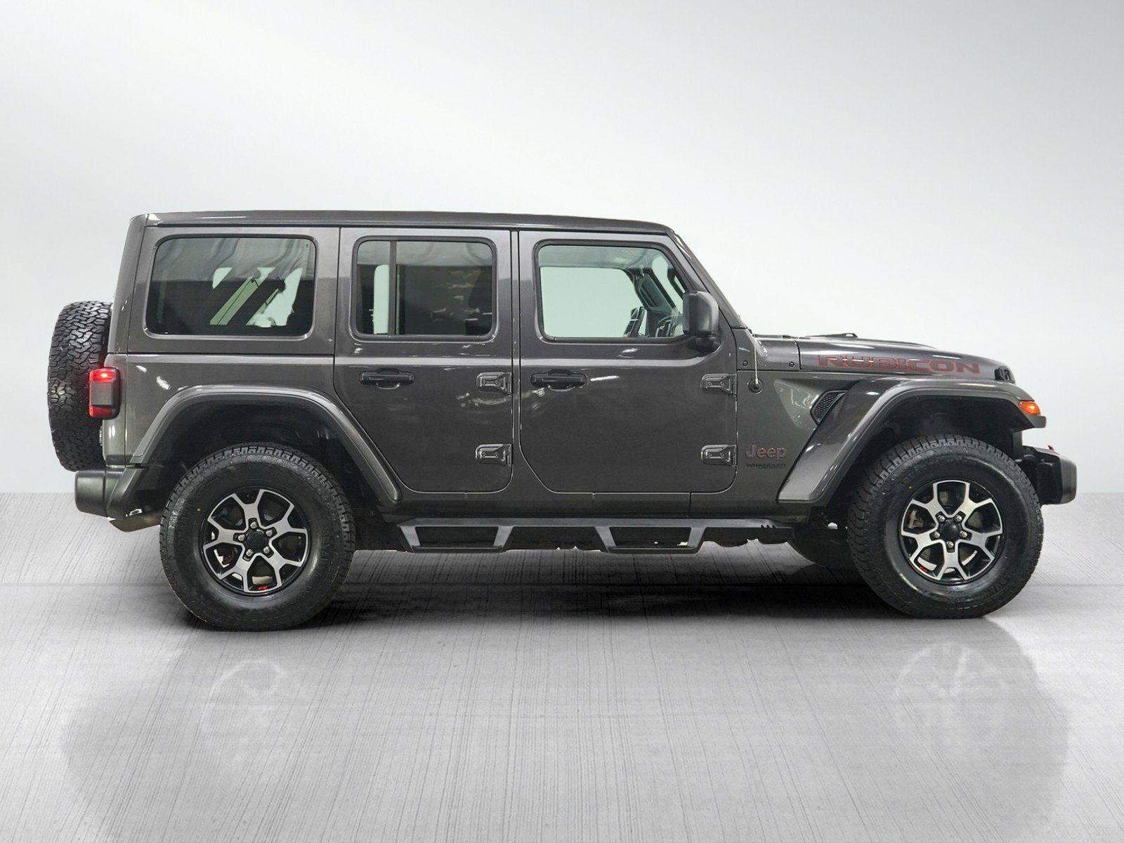 Used 2021 Granite Crystal Metallic Jeep Unlimited Rubicon 4x4 image 8
