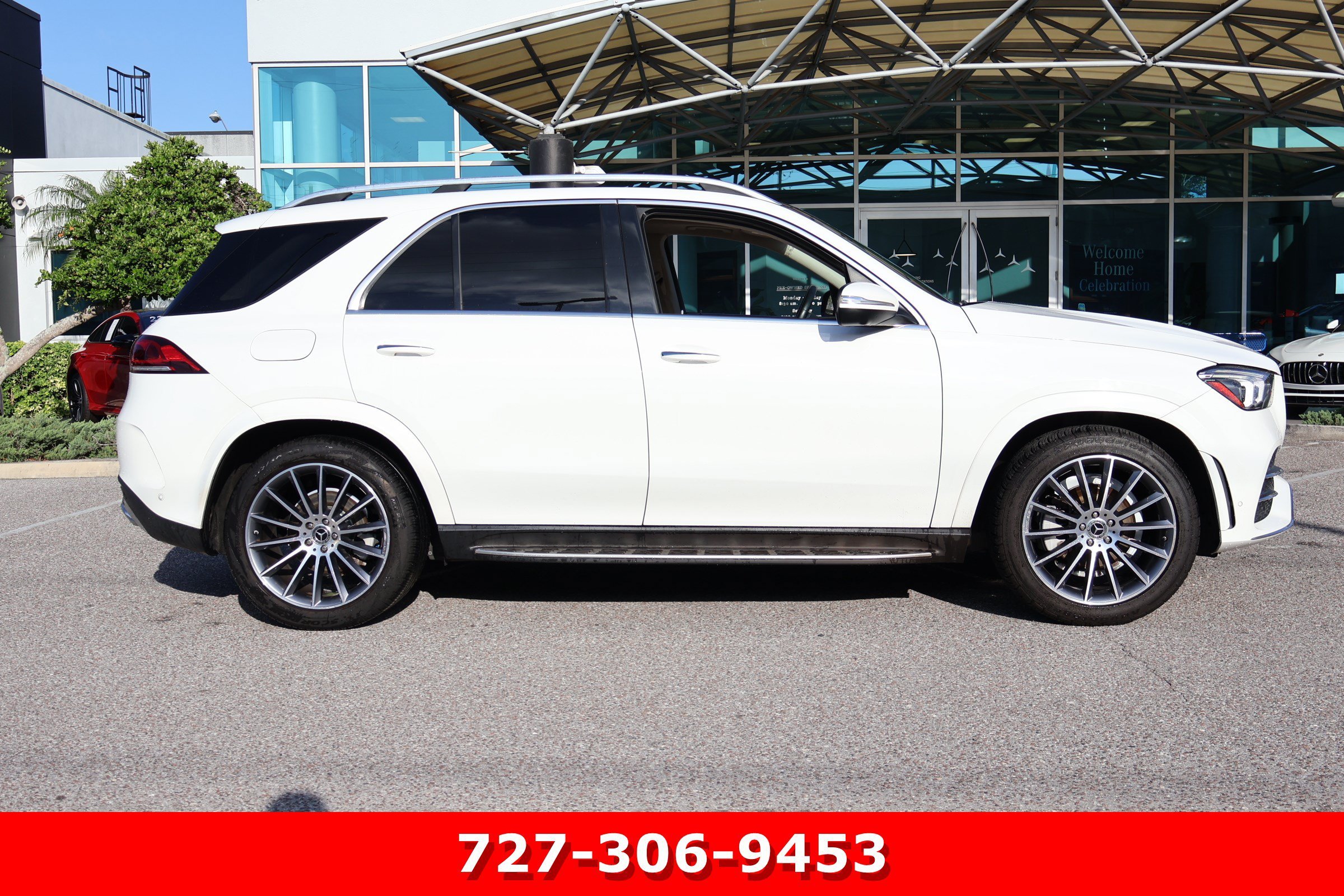 Certified Used 2021 Polar White Mercedes-Benz GLE 350 image 10