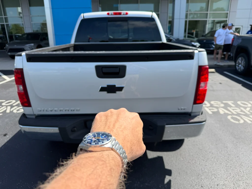 Used 2012 SILVER ICE METALLIC Chevrolet LTZ image 4