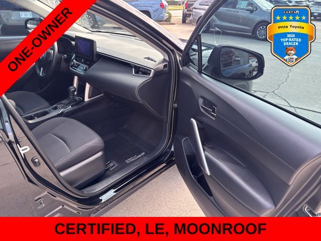 Certified Used 2024 Black Toyota LE image 12