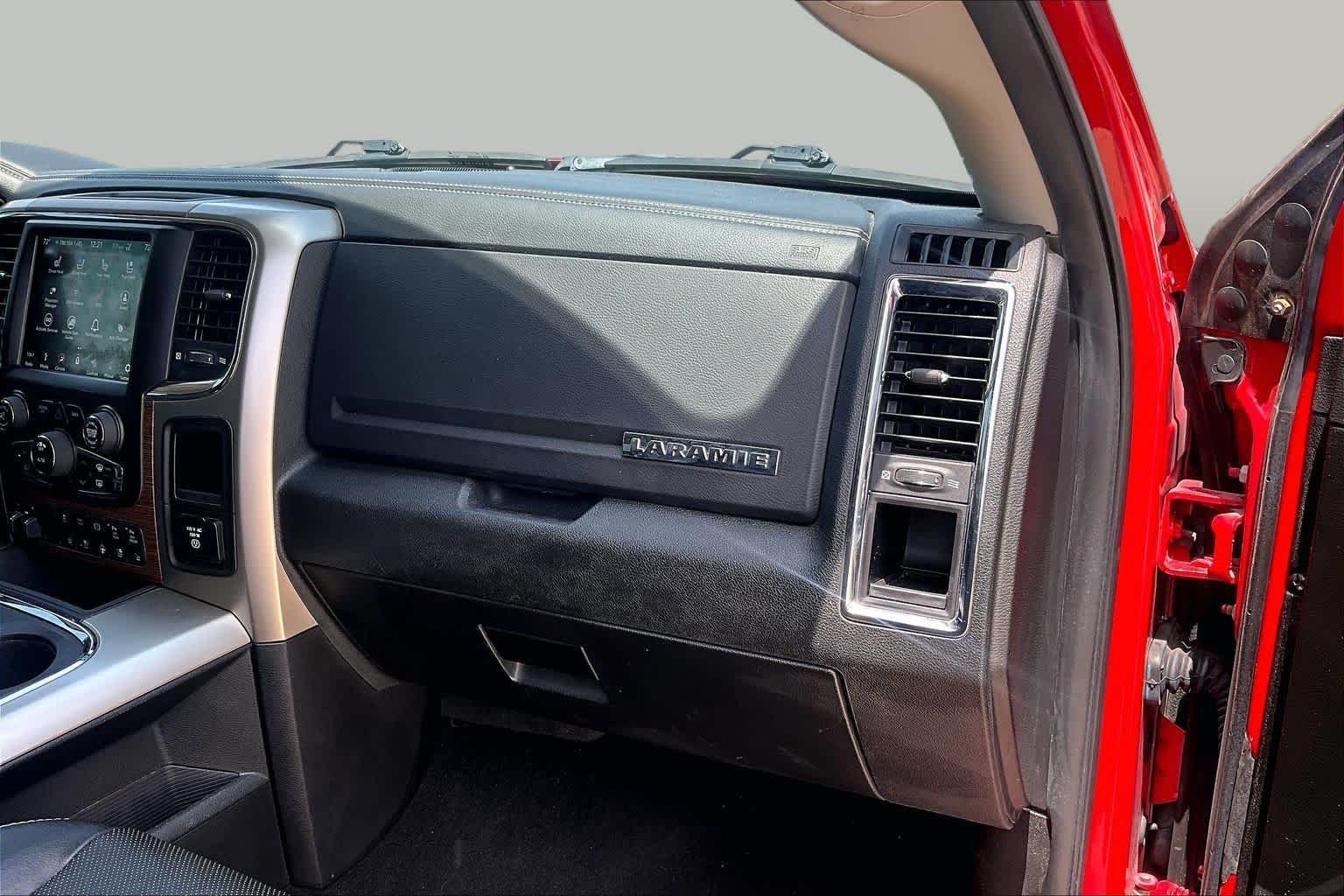 Used 2018 Flame Red Clearcoat Ram Laramie image 19
