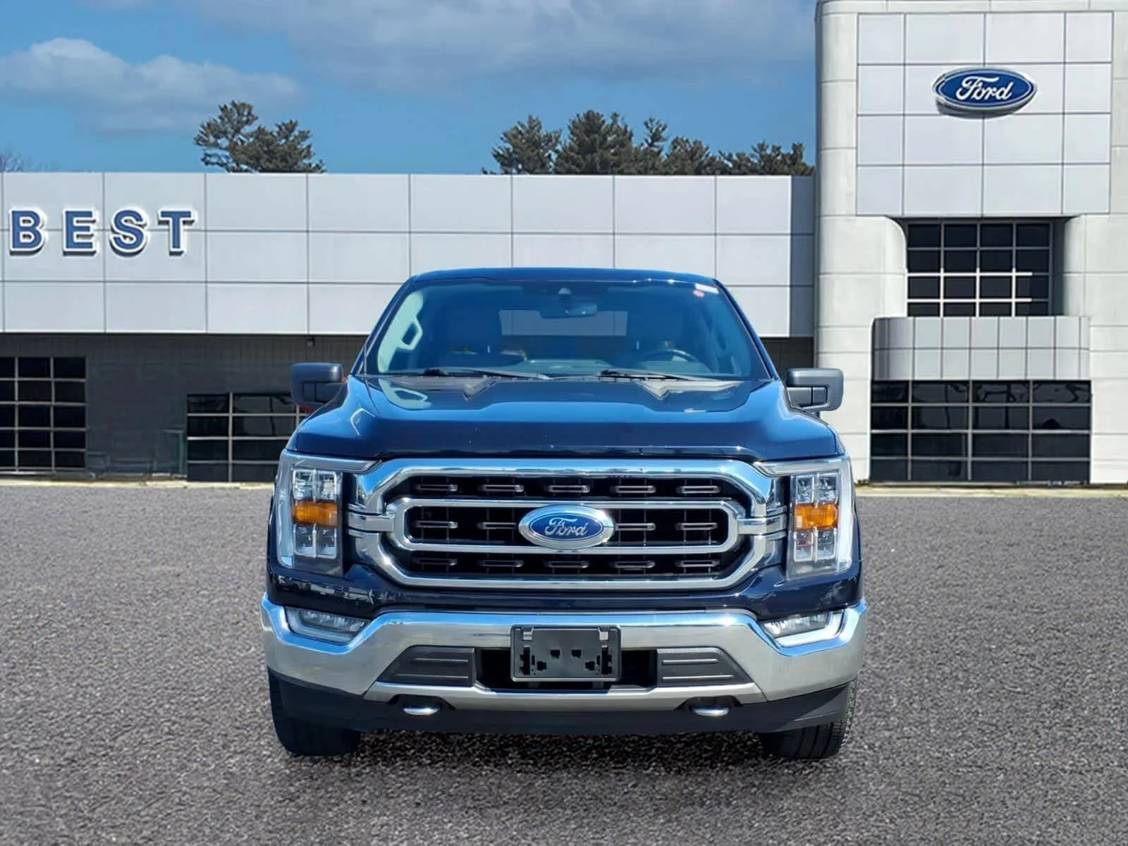 Used 2021 Antimatter Blue Ford XLT image 10