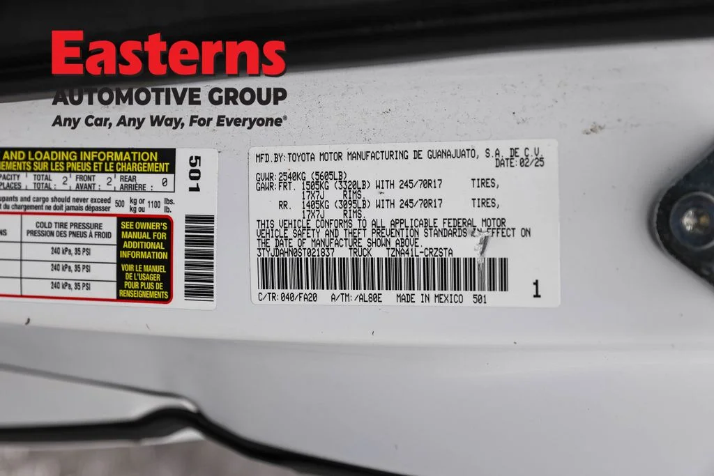 Used 2025 White Toyota SR image 30