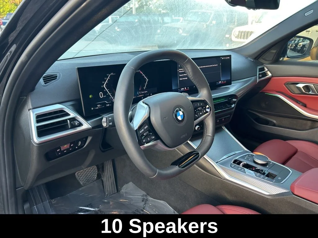 Used 2025 Black BMW 330i xDrive image 12