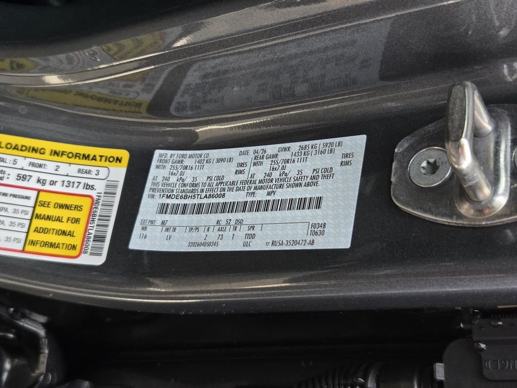 New 2026 Carbonized Gray Metallic Ford Base image 43