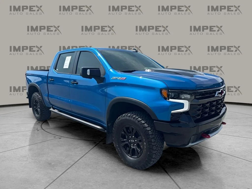 Used 2022 Blue Chevrolet ZR2 image 8