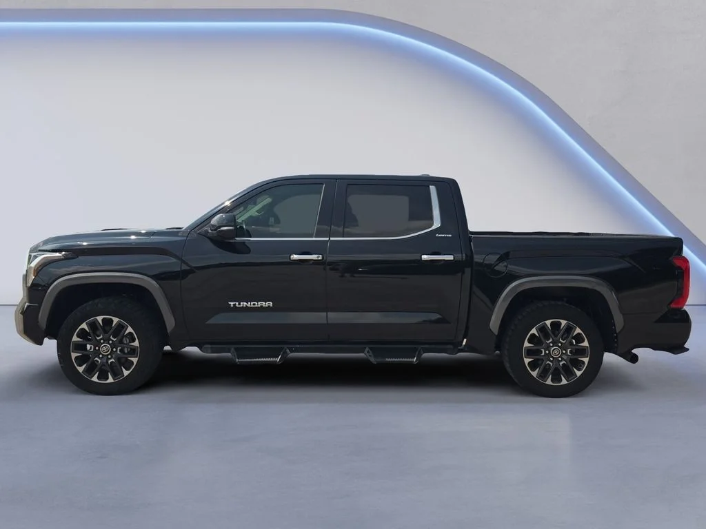 Used 2023 Midnight Black Metallic Toyota Limited image 3