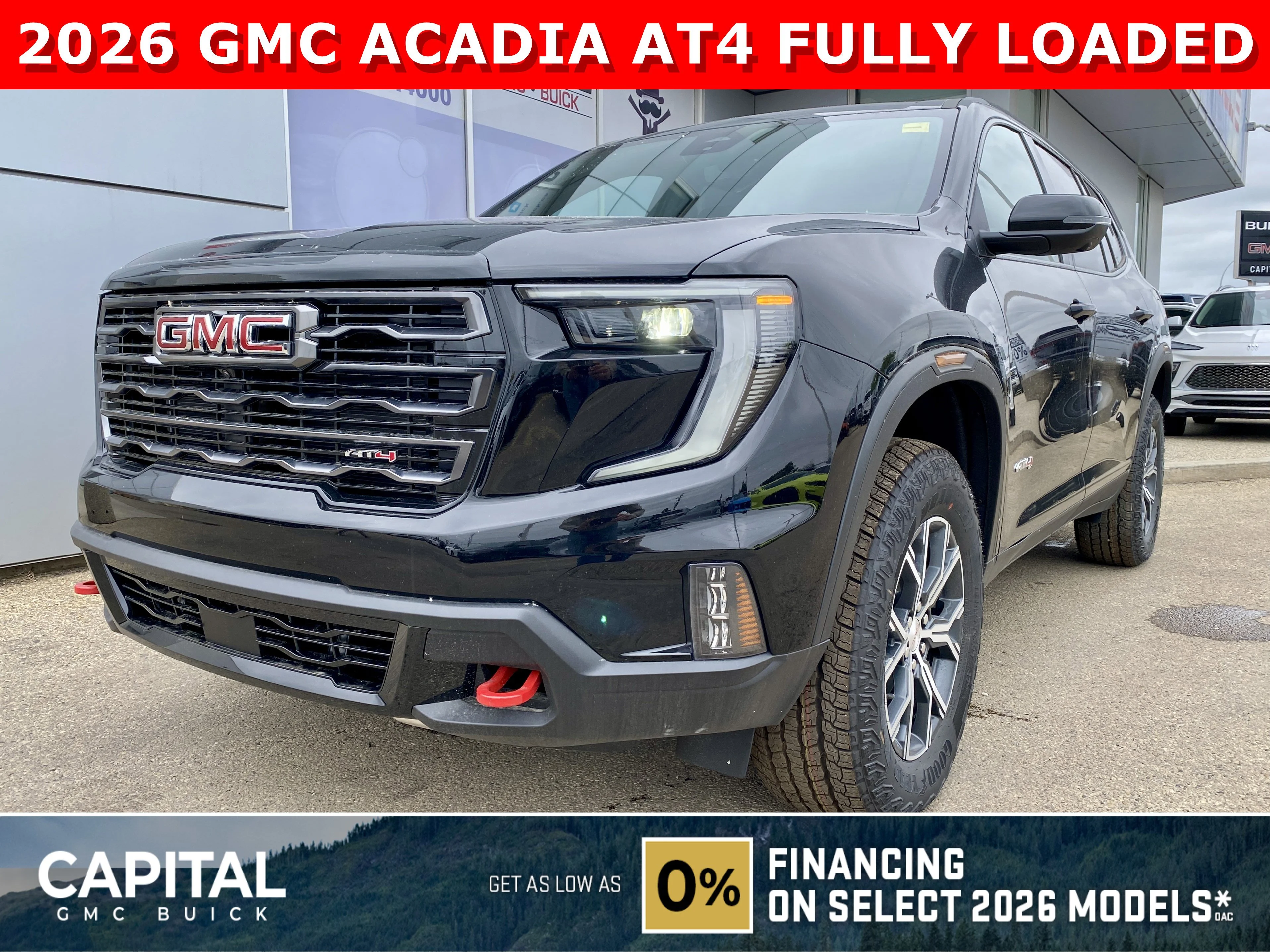 New 2026 EBONY TWILIGHT METALLIC GMC AT4 image 1
