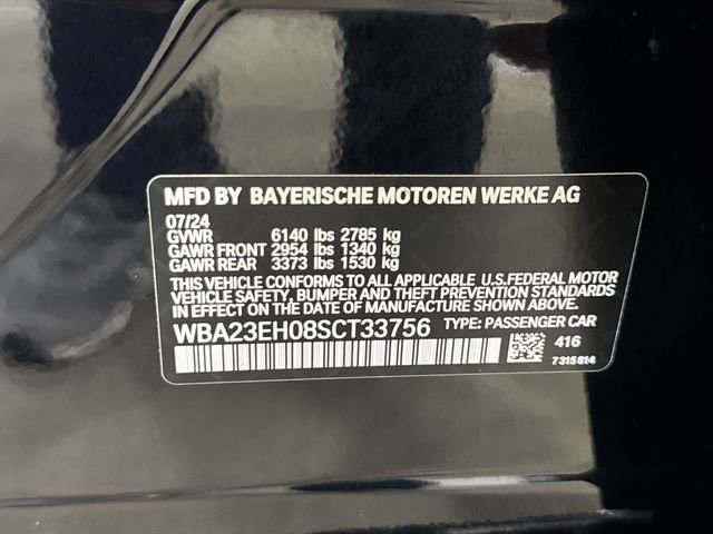Used 2025 Carbon Black Metallic BMW 740i image 39