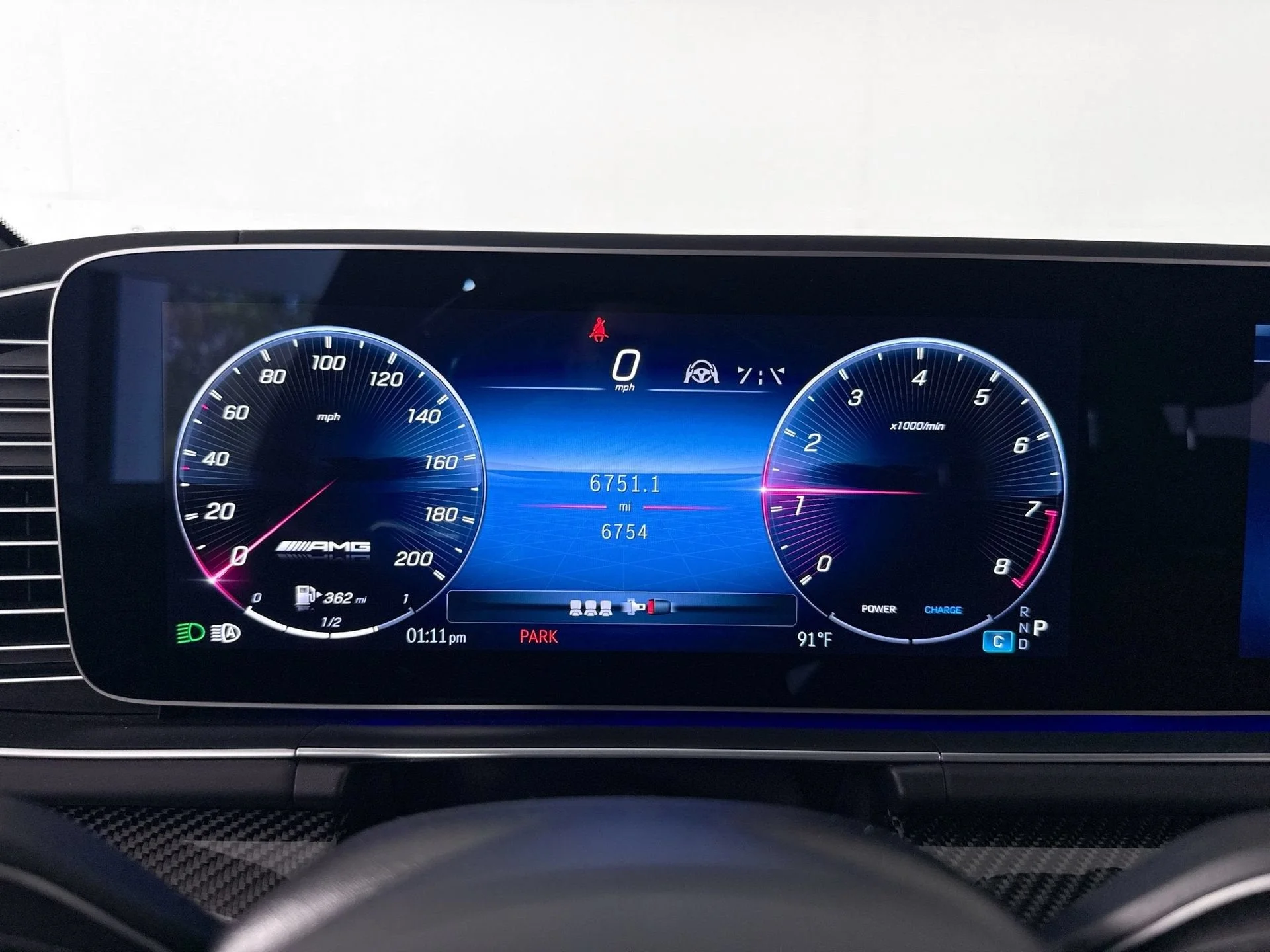 Used 2024 Obsidian Black Metallic Mercedes-Benz GLE 63 S AMG® image 11