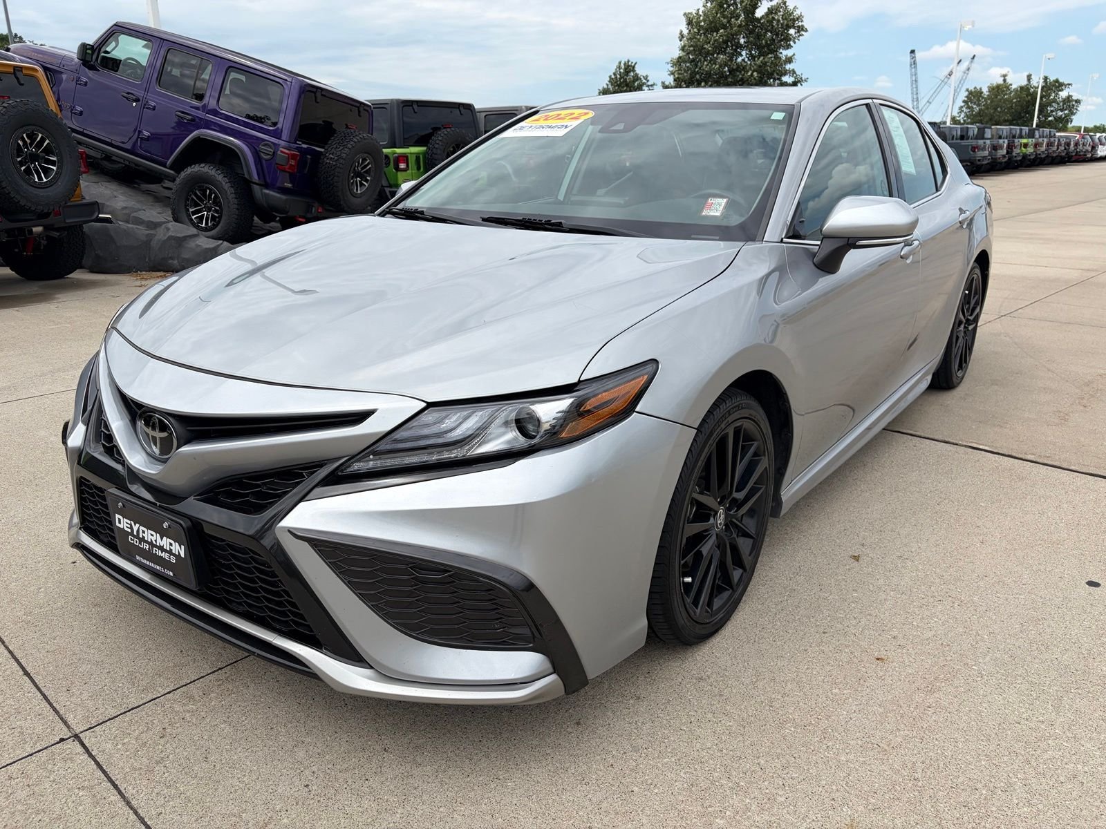 Used 2022 Silver Toyota XSE image 2