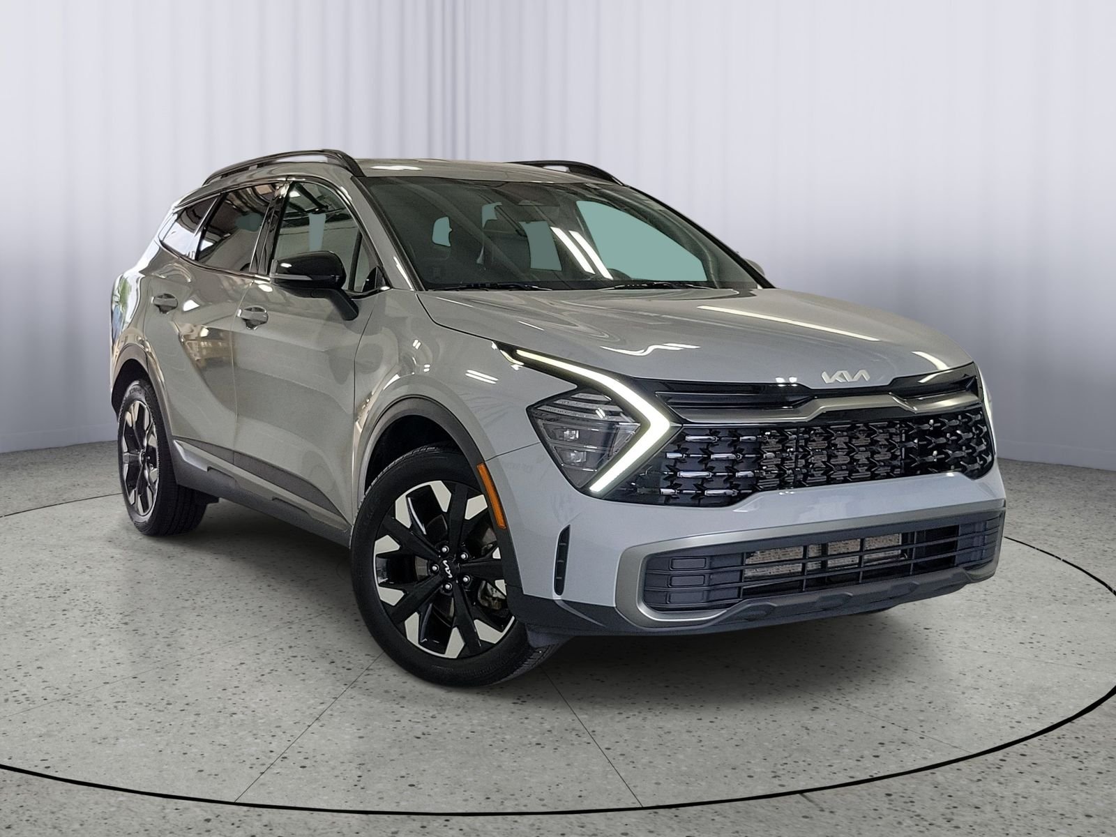 Used 2024 Gray Kia X-Line image 1