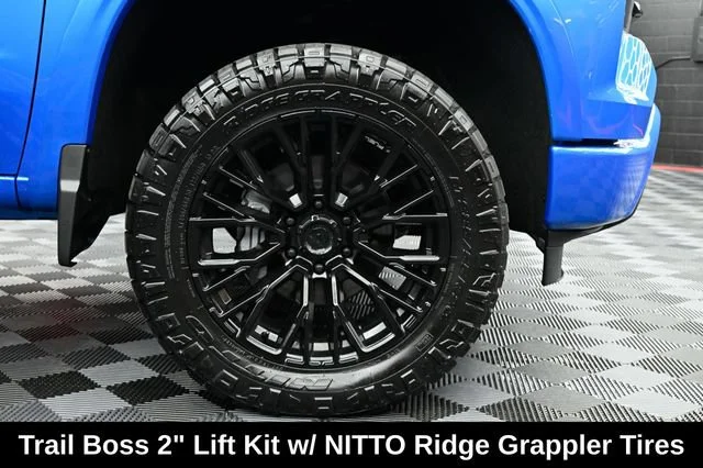 New 2025 Riptide Blue Metallic Chevrolet Custom image 3
