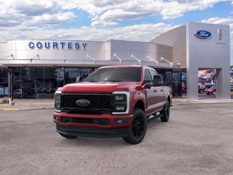 New 2026 Ruby Red Metallic Tinted Clearcoat Ford F-250® Lariat® image 2