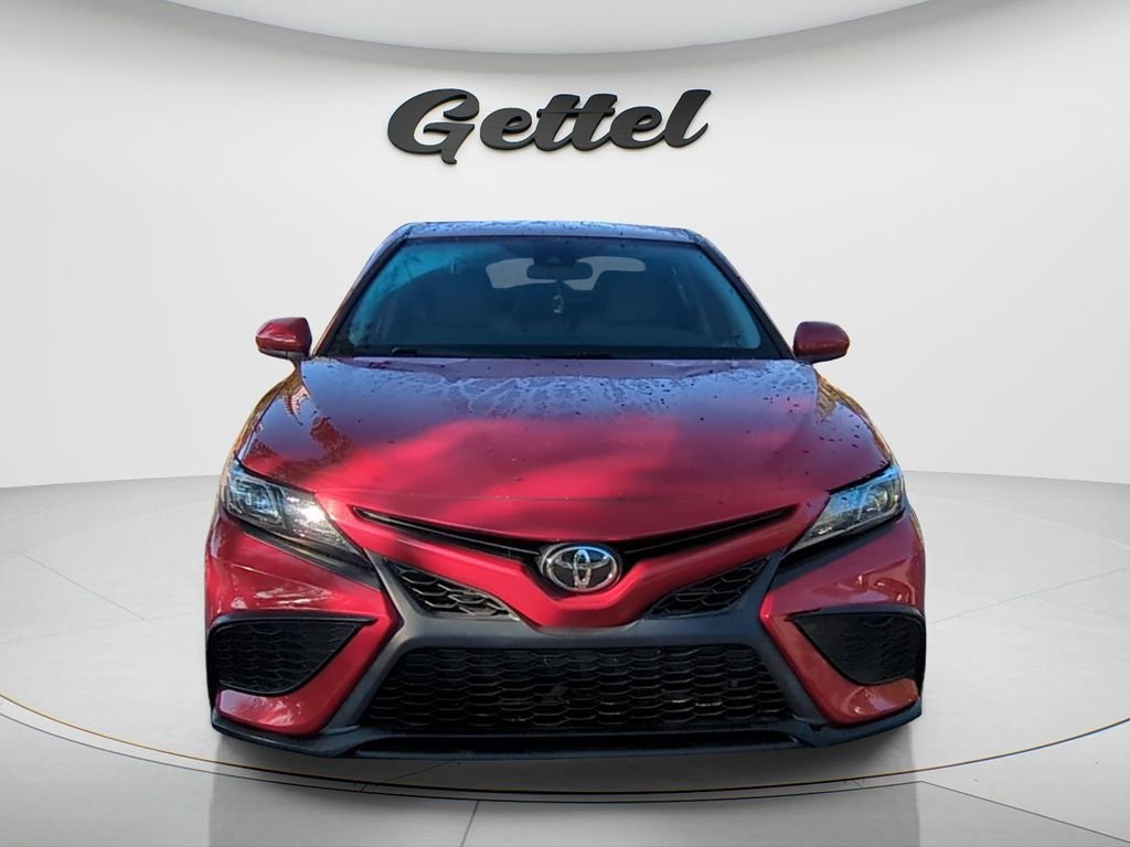 Used 2021 Red Toyota SE image 8