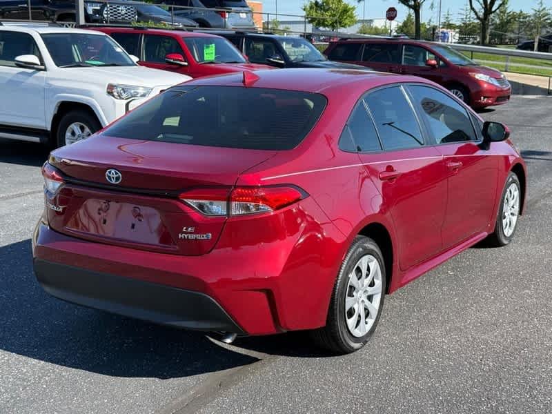 Used 2023 Ruby Flare Pearl Toyota Hybrid LE image 3
