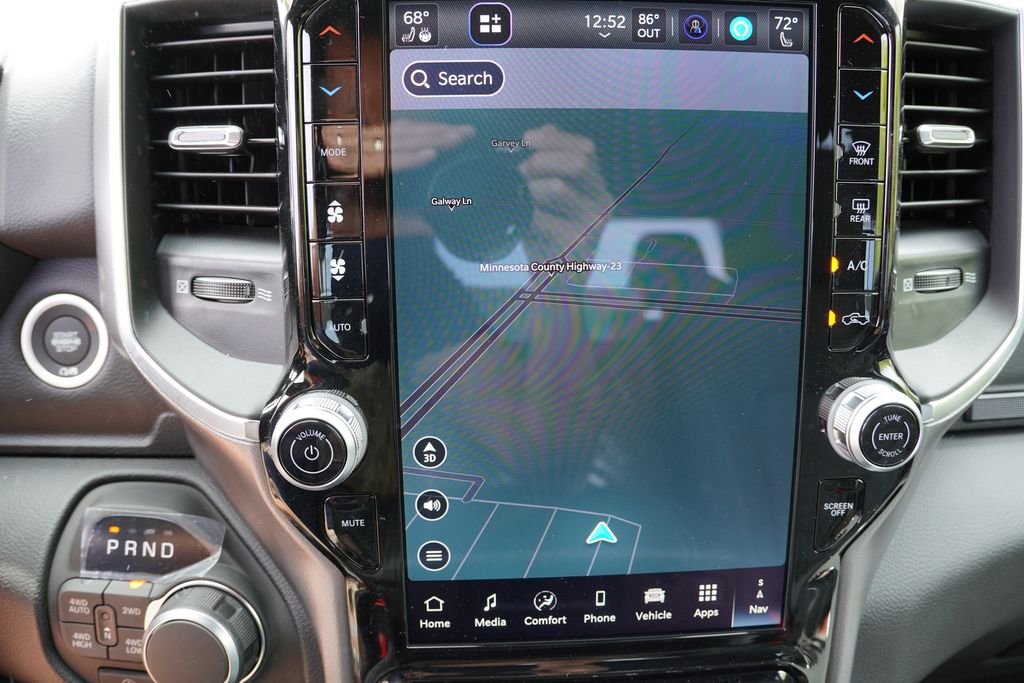 New 2026 Diamond Black Crystal Pearl-Coat Exterior Paint RAM Big Horn image 14