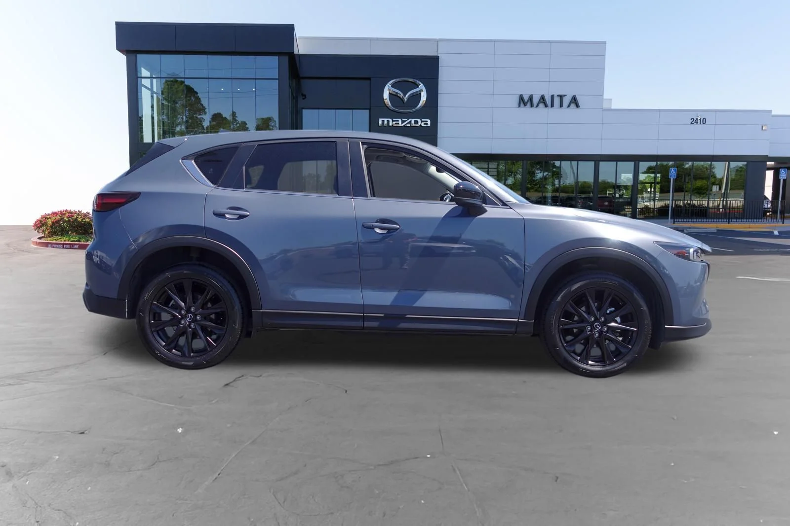 Certified Used 2024 Machine Gray Metallic Mazda 2.5 S Carbon Edition image 2