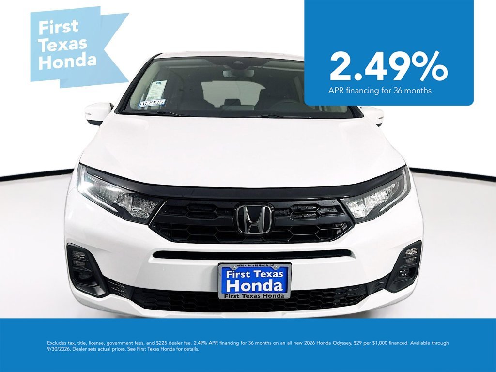 New 2027 Platinum White Pearl Honda EX-L image 2