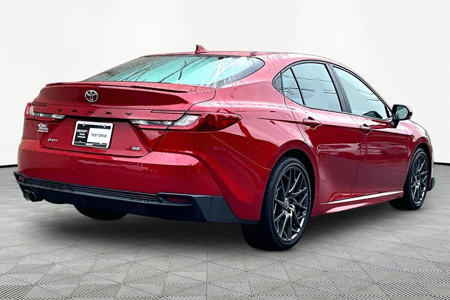 Used 2025 Supersonic Red Toyota SE image 13