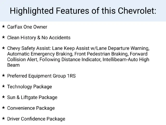 Used 2023 Black Chevrolet RS image 2