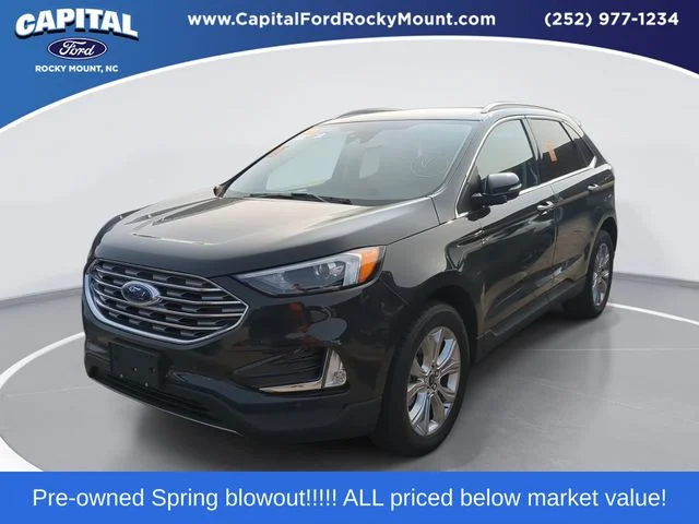 Used 2024 Green Ford Titanium image 1