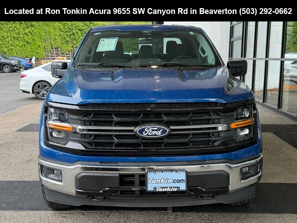 Used 2025 Atlas Blue Metallic Ford XLT image 3
