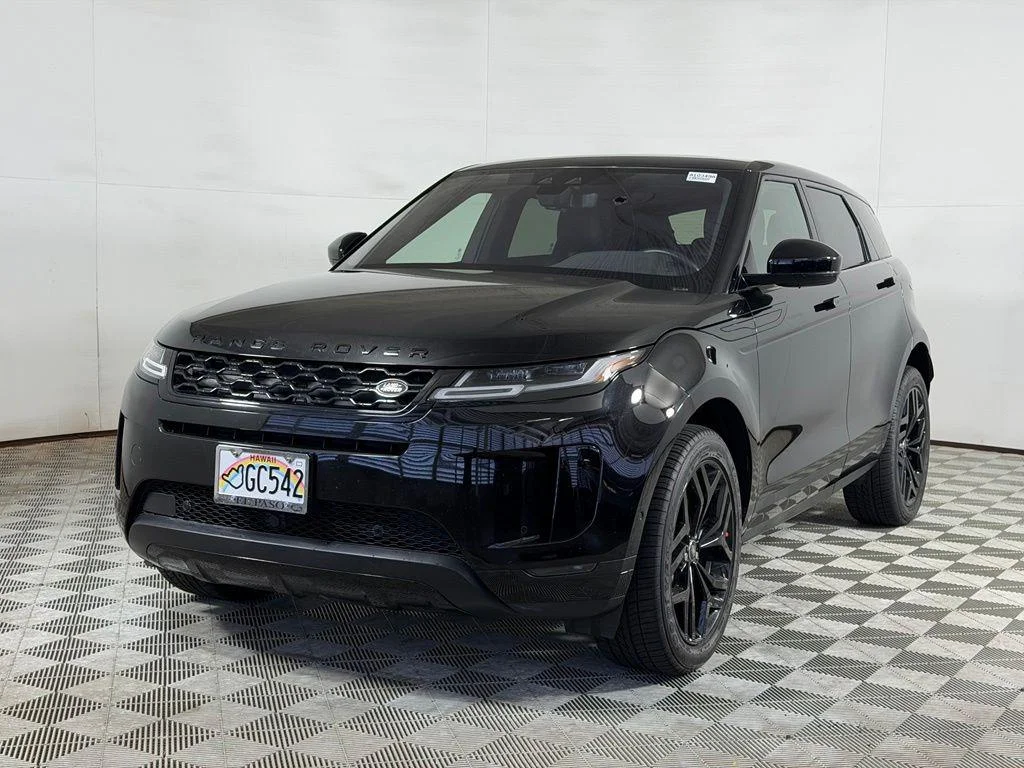 Used 2020 Santorini Black Metallic Land Rover SE image 1