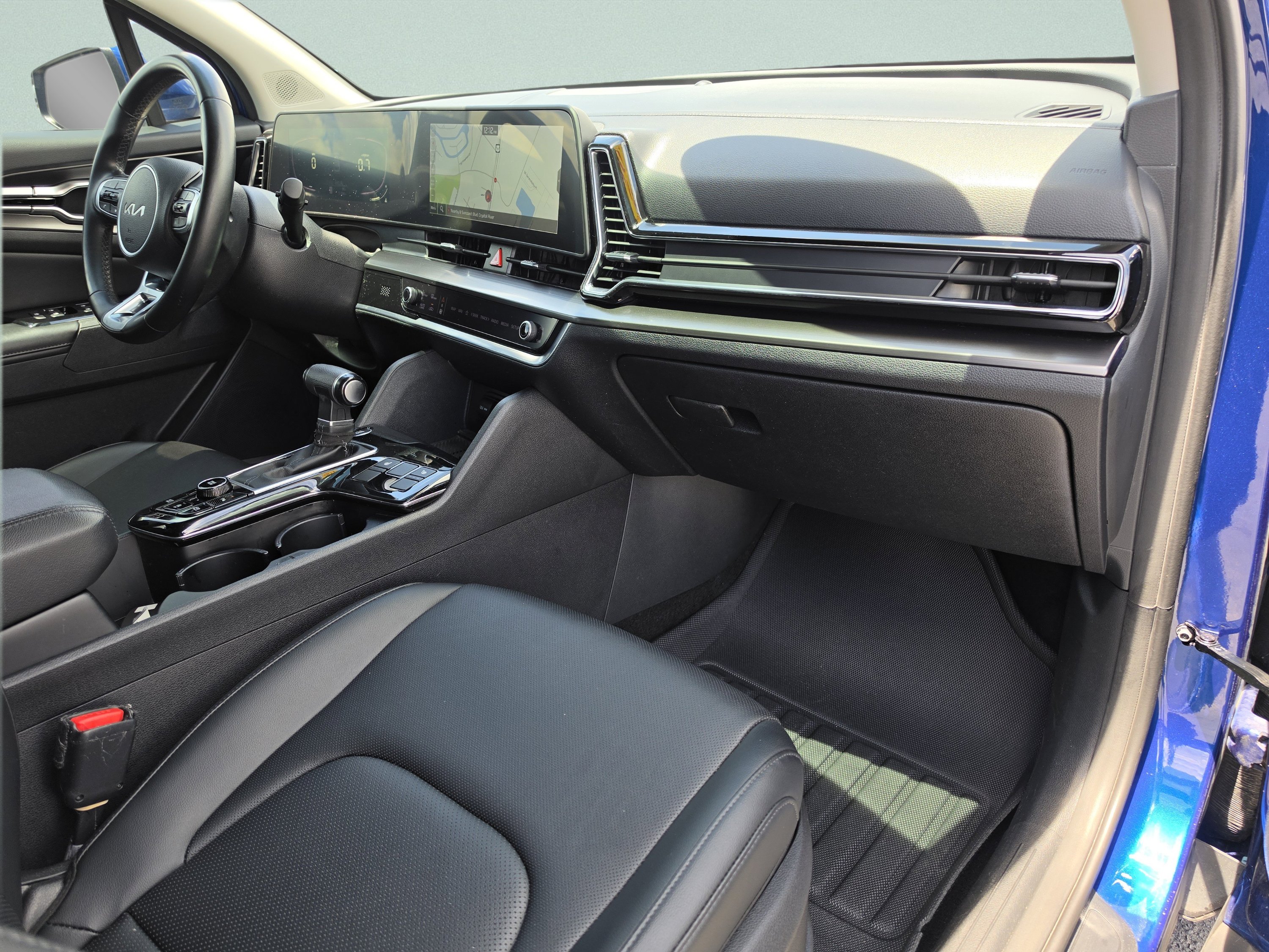 Used 2023 Sapphire Blue Kia EX image 16