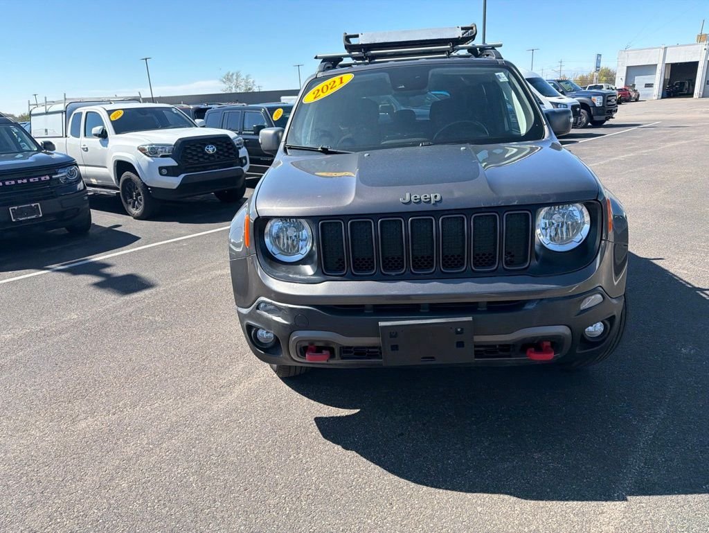 Used 2021 Jeep Renegade Trailhawk with VIN ZACNJDC10MPM46046 for sale in Oswego, NY